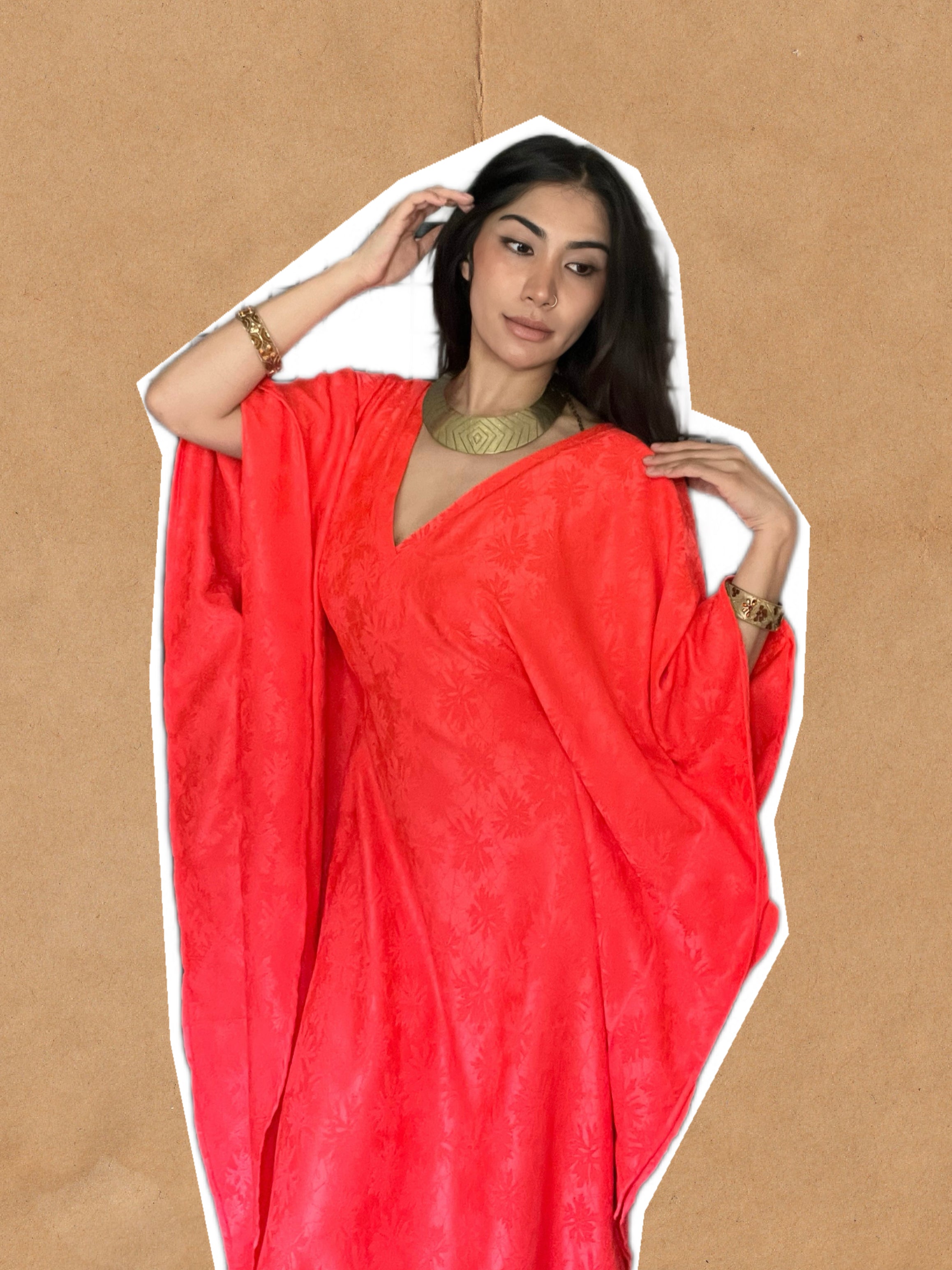 Midnight Sunset Hitomi Kimono Kaftan