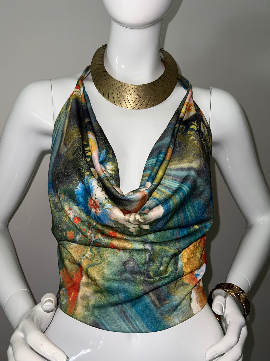 Hippie Oil Slick Edition -The Ultimate Multiwear Halter Top
