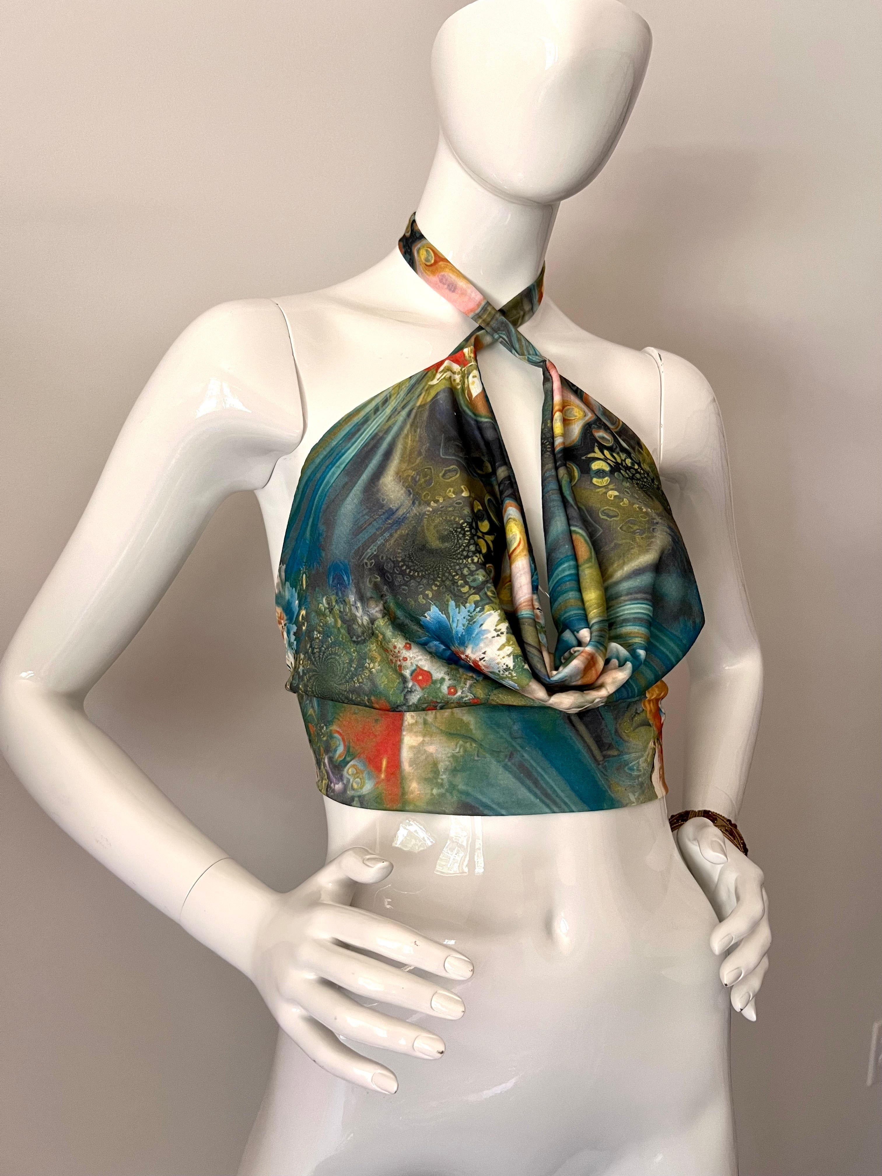Hippie Oil Slick Edition -The Ultimate Multiwear Halter Top