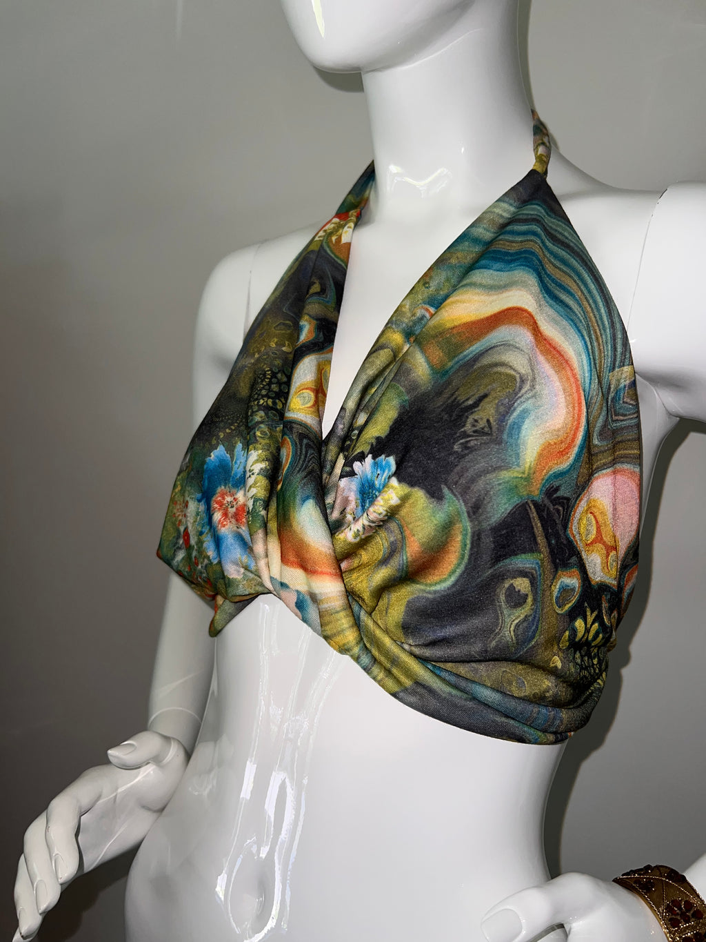 Hippie Oil Slick Edition -The Ultimate Multiwear Halter Top