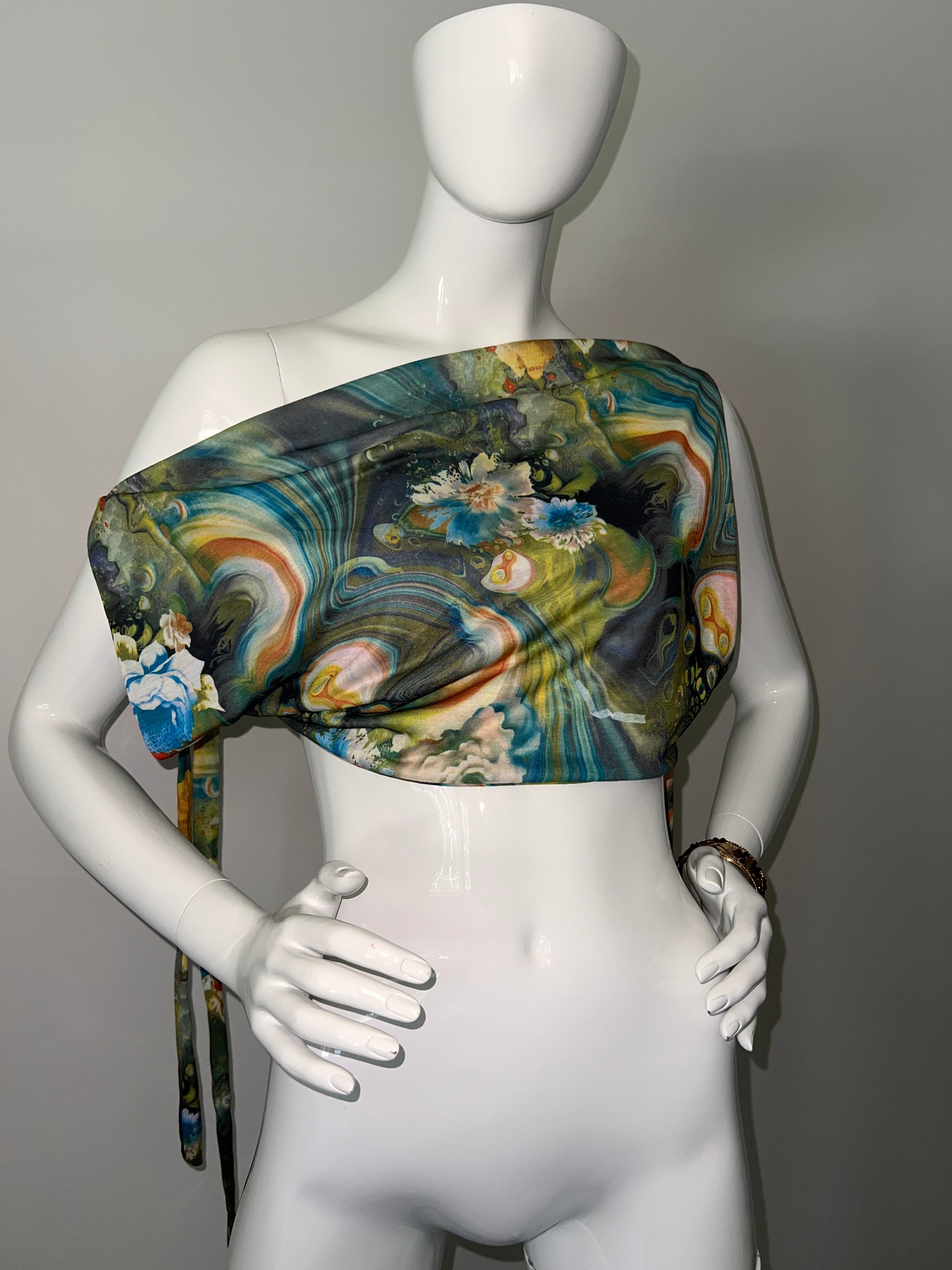 Hippie Oil Slick Edition -The Ultimate Multiwear Halter Top