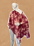 Floral Magenta Kiss Edition - The Ultimate Multiwear Poncho